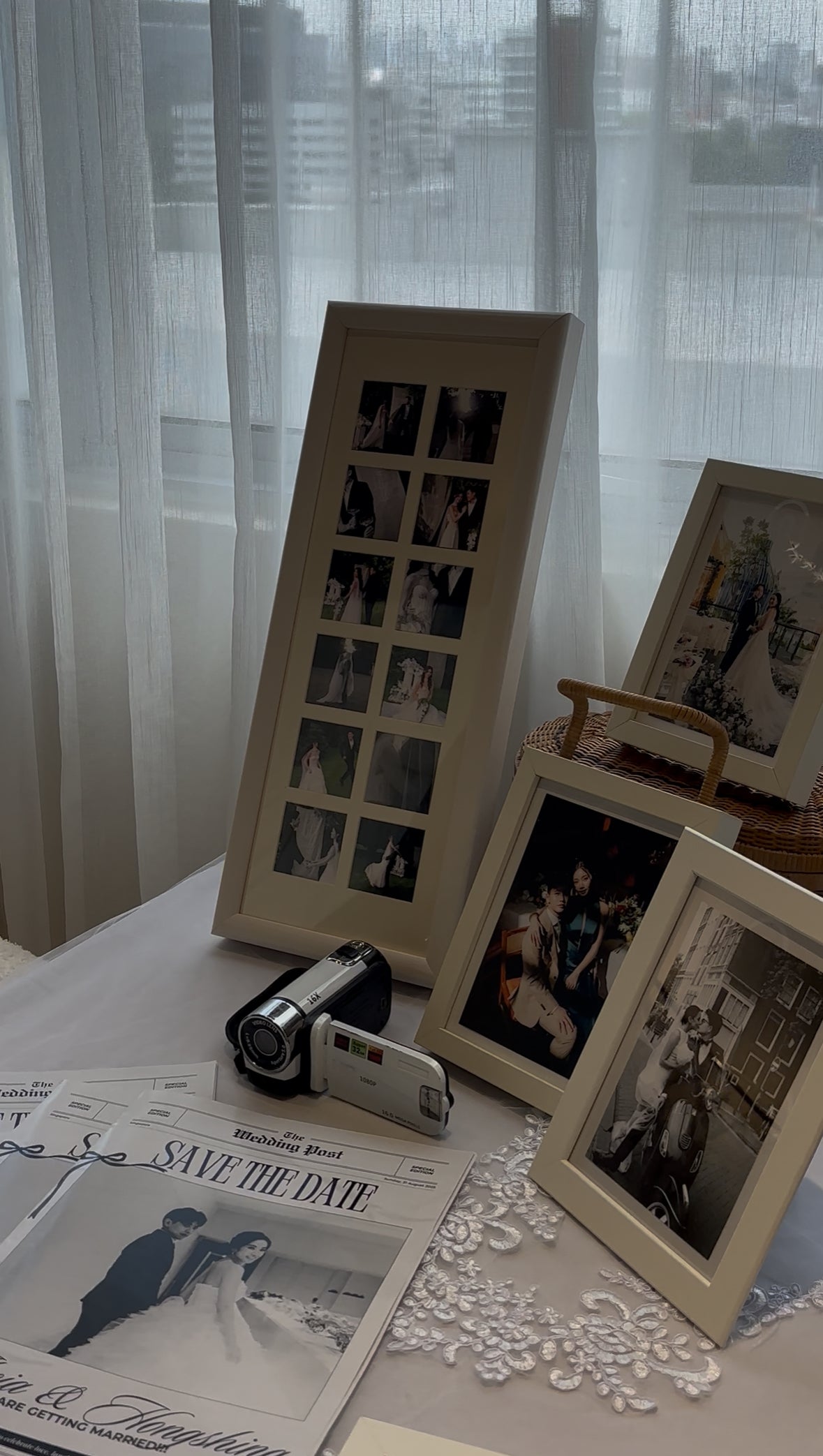 Personalised 12 Windows Photo Frame