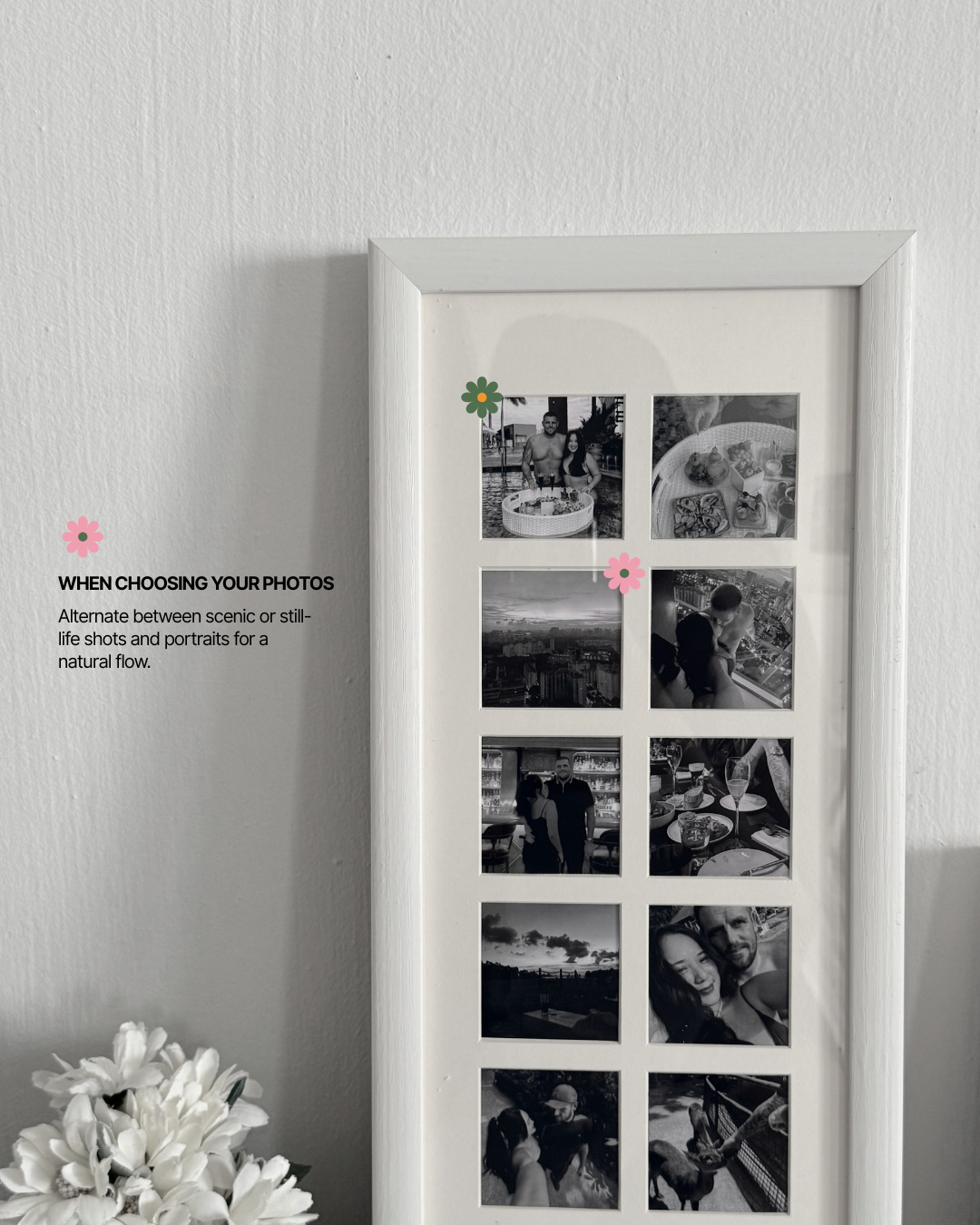 Personalised 12 Windows Photo Frame